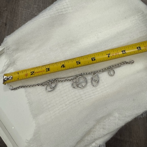 Silver Boho Helix Layered Bracelet Wanderlust + Co - Picture 4 of 4